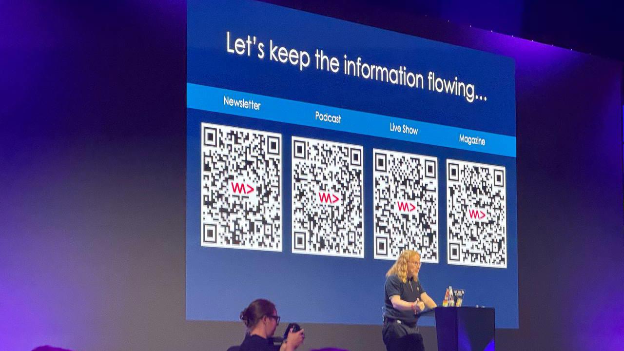The main stage at WeAreDevelopers World Congress 2026 in Berlin